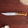 Hunter Knock "Björg" 27.5cm, blade 157mm/3.6mm, with a pattern