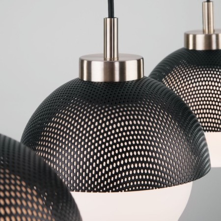 NOCCIOLA lamp, 3x60W E27, black color-2