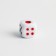 Player cubes, 1.2 x 1.2 cm, set 20 pcs