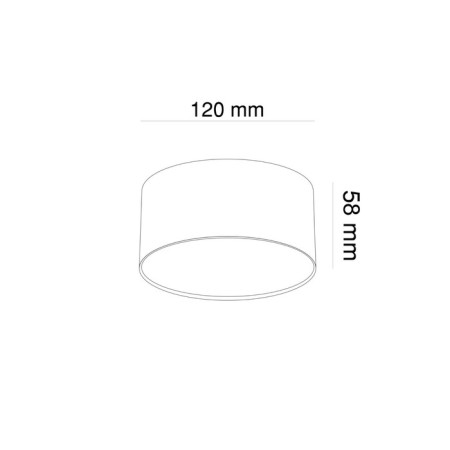 Technical C032CL-L12W3K, LED, 12W, 12x12x5.8 cm, 900lm, white color, white color-4