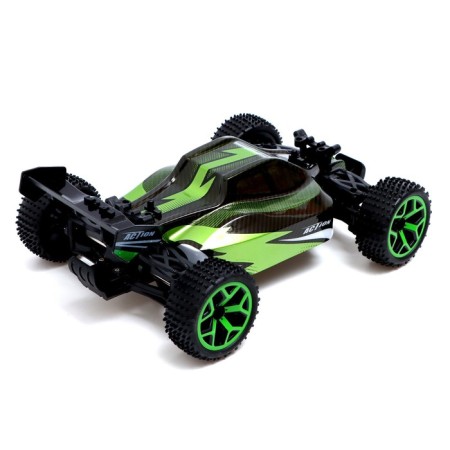 Radio controlled car "Baggi", scale 1:18, 4WD, 20 km/h, with a battery, green color-2