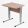Student single-stage table adjustable in the corner of inclination and height, growth group No. 3-5,