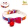 Collar "radiance" with a bell, 29 x 1 cm, Osh 20-25, red