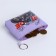Monetnik's wallet with a zipper, color mix