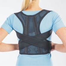 Corset adjusting posture HT-KP-018, children's, size XS, black color