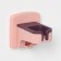 Holder for a hairdryer 9 × 9 × 10 cm, pink color