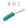 Brush with a handle, with rubberized bristles, 27x5x3 cm