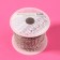 Rhound rhinestones, d = 2 mm, width - 7 mm, 4.5 ± 0.5 m, silver color