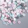 Beads for the creativity of PVC "Rings marshmallows" set ≈ 330 pcs 0.1x0.4x0.4 cm