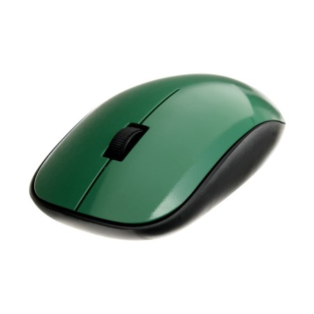 Mouse Gembird Musw-111-GRN, wireless, optical, 1200 dpi, 2.4 GHz, 1xaa, USB, green-1
