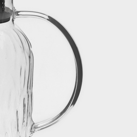Glass teapot with a metal filter "Agat", 1.8 l, 12 × 22.5 cm-4