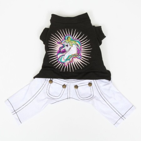 Kombinson "Unicorn", size 10 (DS 25 cm, OG 34 cm, Osh 24 cm), black and white-9