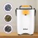 Thermopot KitFort KT-2519, 1200 W, 2 l, black and white