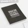 Diary A5+, 100 l. Soft region. Soft-Tach "Male"