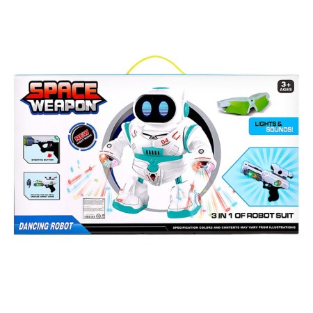 Set of game "Space Hero": glasses, robot, gun-14