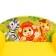 Soft toy-loan "Zoo", yellow color