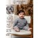 Sweater Knitted Children's Amarobaby Pure Love Buddy, height 98 cm, color gray color
