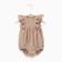 Body with ruffles crumb I am "Muslin", height 74-80 cm, beige color