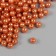 A set of beads "Pearls" D 6 mm, 250 gr, dark beige