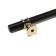 Cappio bracket handle, m/o 96 mm, d = 12 mm, plastic, gold/black color