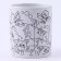 Mug for painting, 6 centers. "Flower Fairy"