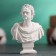Bust "Emperor Peter I" Bely, 4.5x2x6.5cm