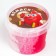 Slime "Glass", Smask with balls, pink, 90 g