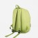 School backpack from textiles with lightning, external pocket, green color