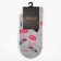 Women's socks minku "lipsticks", gray color, size 36-37 (23 cm)