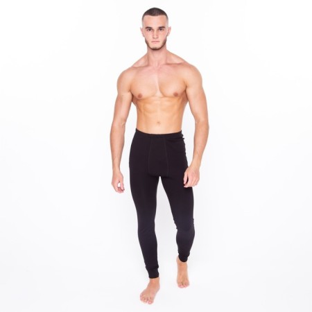 Male thermal underwear (pants), black color, size 54-4