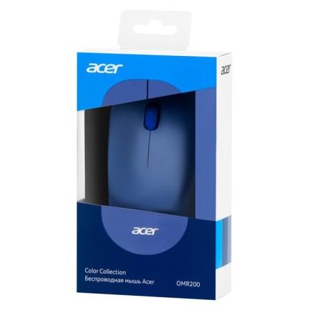 Mouse Acer OMR200 Blue Optical (1200DPI) Wireless USB for laptop (2but)-7