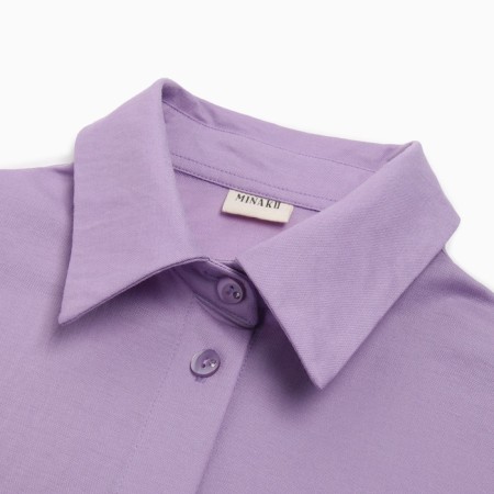 Female set (shirt, trousers) minku lilac color, river 42-7