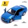Metal machine BMW M5, 1:32, doors, inertia, blue color open