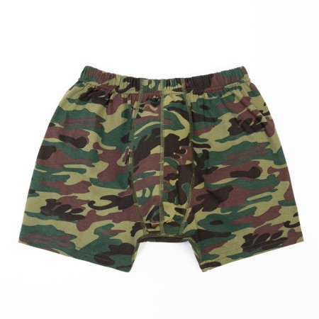 Panties men's boxers, color green camouflage, size 54-4