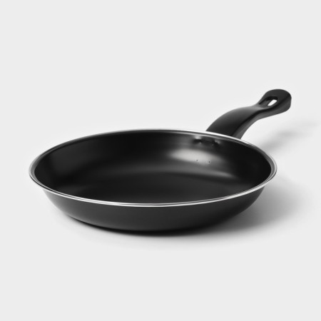 Set of the jacqueline pan, 3 subjects: 20/25/30 × 4 cm, anti -stick coating, black color-4