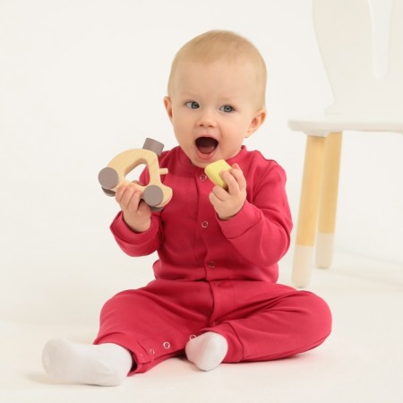 Combineson children's minku color raspberry, height 62-68 cm-6