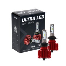 Auto Stuffing LED N7, 72 W, 5000 lm, 6500 K, IP65, set 2 pcs
