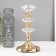Summary metal per 1 candle d = 4 cm "Vazir" gold 11x11x21 cm