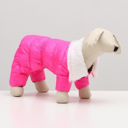Astronaut overalls, size 10 (DS 25 cm, OG 34 cm, Osh 24 cm), pink