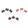 Skewers "Pirate", set of 12 pcs.