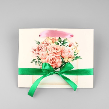 Laminated packet with the tape "For you", MS 23 × 10 × 18 cm-3