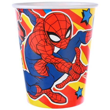 Paper glass "Happy Birthday!", 250 ml, Spider-Man-1