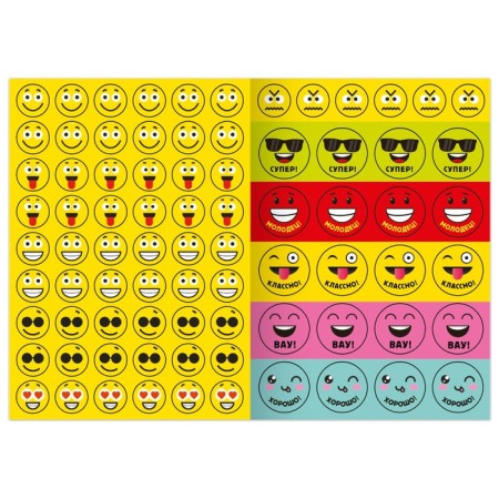 Stickers - Assessments "Smillers", 150 stickers-2