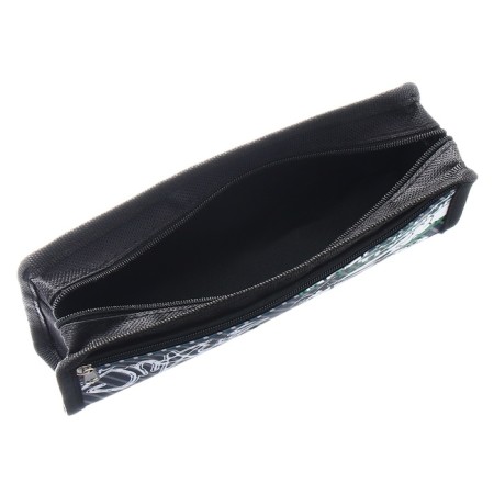 School Penal on the zipper Calligrata "Sport", 2 departments, black-4