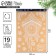 Window sticker "New Year's hours", reusable, 50 x 70 cm, new year