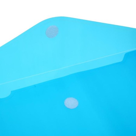 Folder on the button (Velcro) A4, horizontal, mix-3