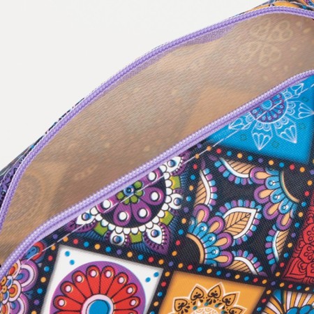 Lightning cosmetic bag, lilac color/multi -colored-2