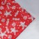 Palette packaging foil "snowman", 70 × 50 cm, red