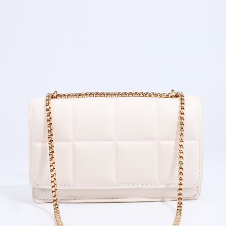 Bag Messenger on magnet, white color