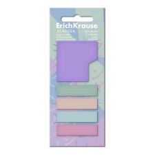 Bookmarks with adhesive edge paper 4x12x45 mm, 1x45x45 mm, Erichkrause 